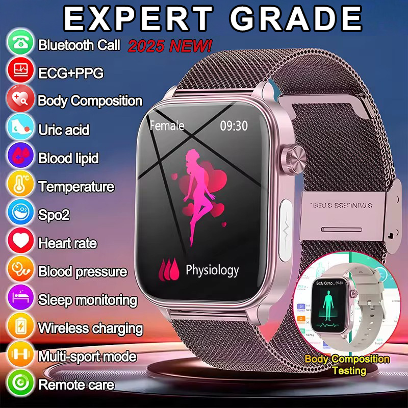 Smartwatch Watches Price - 2025 New ECG+PPG Monitoring Smart Watch