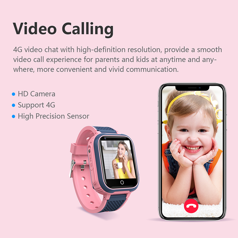 4G Kids Smart Watch Video Call - Smartwatch Watches For Kids With Gps recension och pris