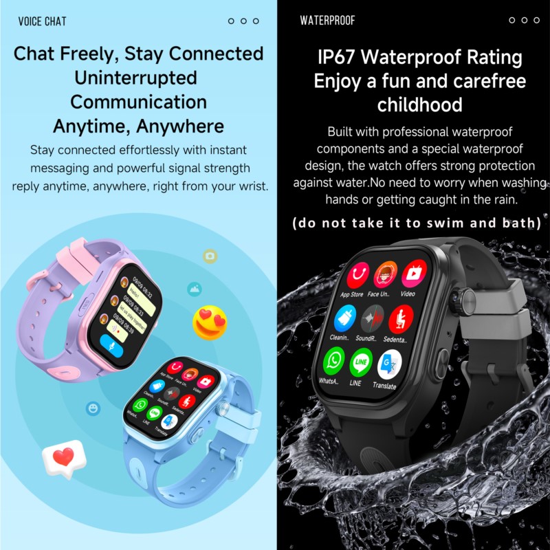 4G Smart Watch Kids 2.0 Inch H - Smartwatch Watches For Kids With Gps recension och pris