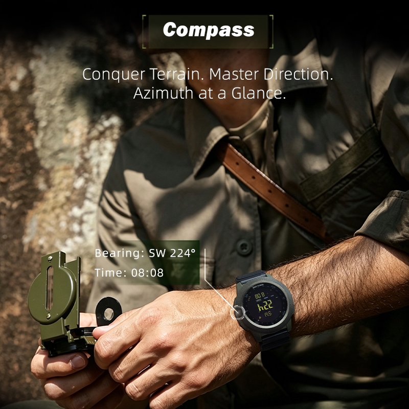 NORTH EDGE APACHE-CF Men Digit - Altimeter Compass Watch recension och pris