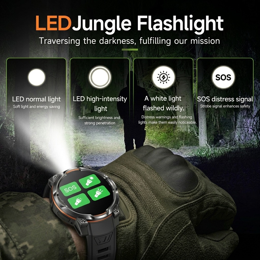 2026 Military Satellite Offlin - Watch Vs Smartwatch recension och pris