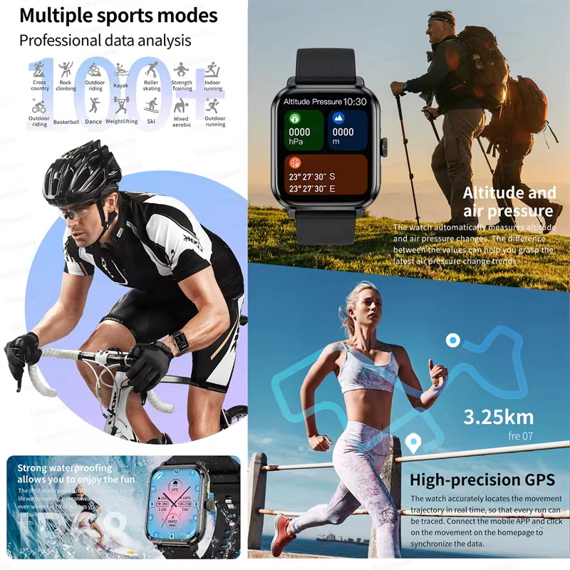 2026 New High end Sports Fitne - Smartwatch Watches For Women With Gps recension och pris